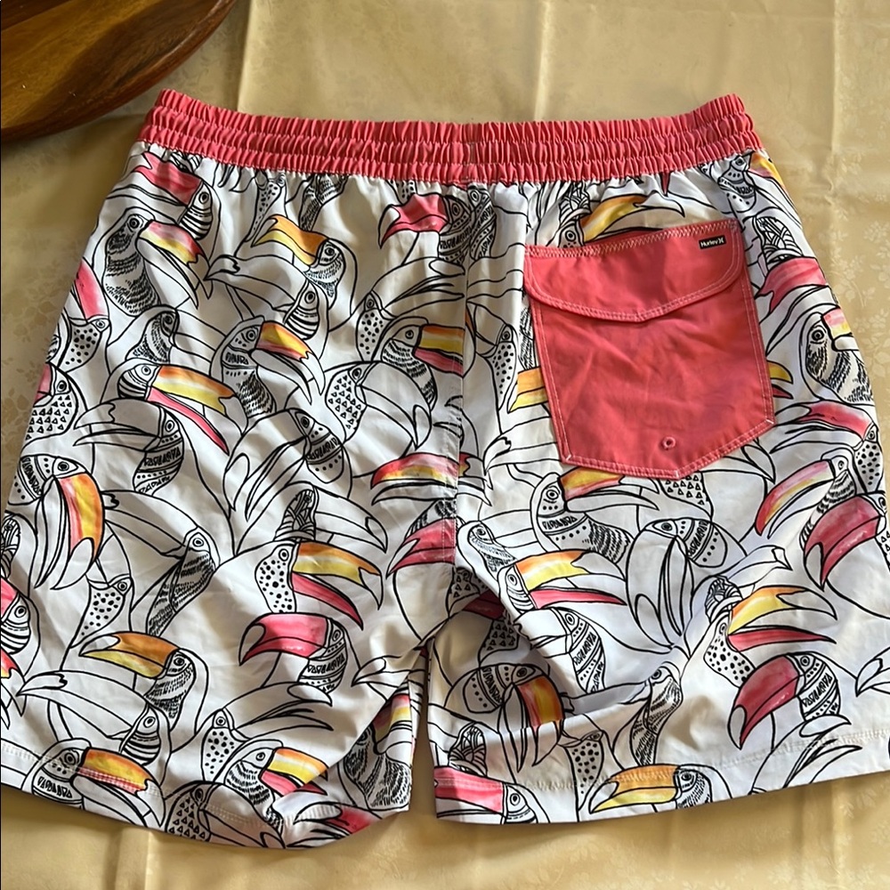 Tropical Toucan Hurley X Swim Shorts - Picture 5 of 7